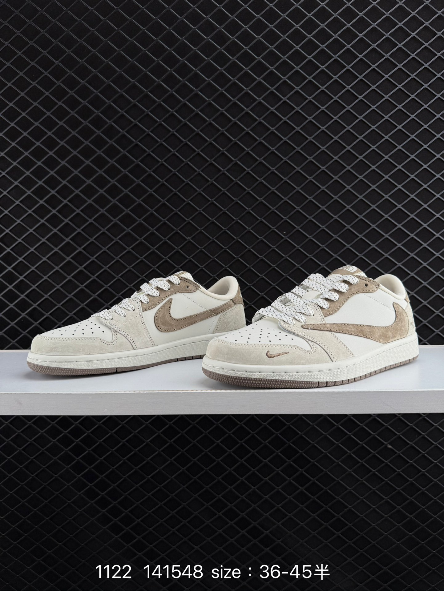 Travis Scott x Air Jordan 1 ” Reverse Mocha “